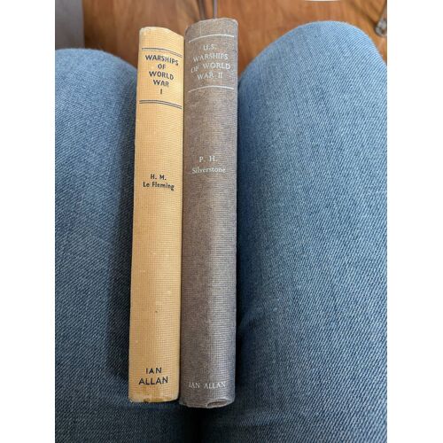 Warships Of World War I Et U.S. Warships Of World War Ii Éditions Ian Allan 1961 Et 1965