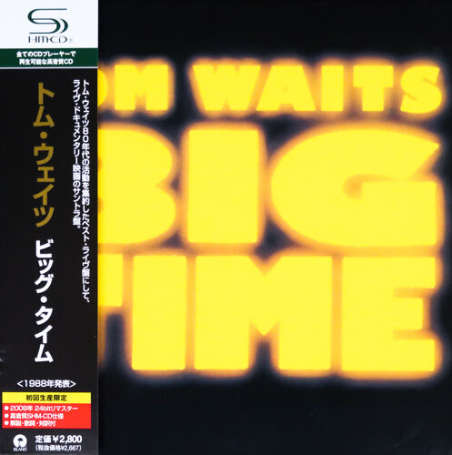 Tom Waits - Big Time (Cd Import Japon, Mini Lp, Shm-Cd)