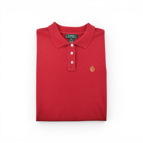 Reconditionné - Polo Manches Courtes Femme - Taille L - Femme - Rouge