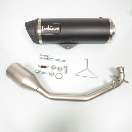 Pot D Échappement Leovince Pour Scooter Honda 125 Sh 2020 À 2023 14068u Neuf