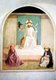Angelico Fra Lot 2 Cartes Postales Tableaux Peinture