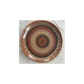 8 Assiettes Plates Sarreguemines