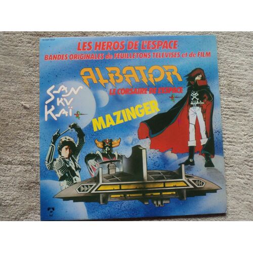 33t Vinyle Albator Mazinger Original 1980 Excellent Etat