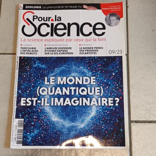 Pour La Sciences N° 551  Le Monde Quantique Est Il Imaginaire ,?