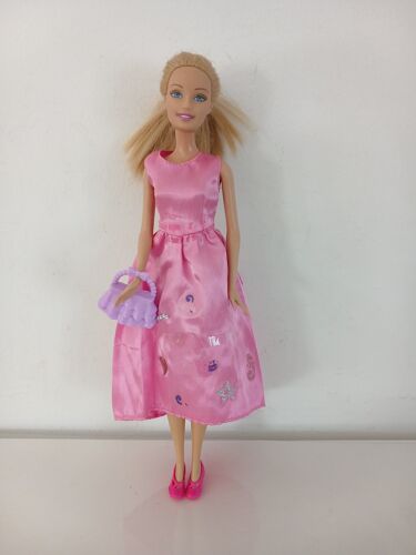 Poupée Barbie Mattel 1998 - Robe de Soirée Rose & Accessoires