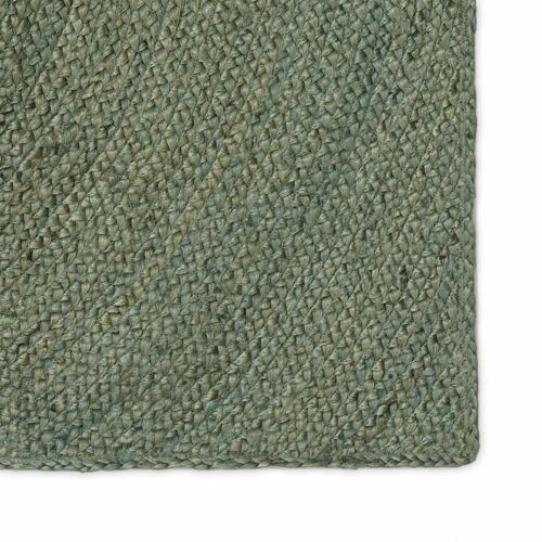 Vidaxl Tapis De Surface Vert Olive 80 X 150 Cm Jute