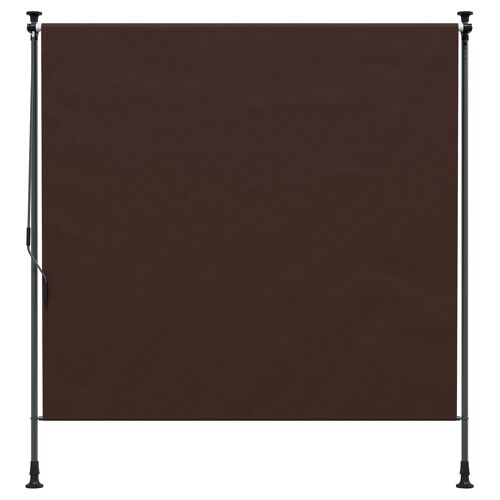 Vidaxl Store Roulant Extérieur Marron 200 X 270 Cm