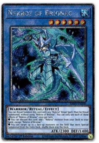 Yu Gi Oh Ra03 Fr260 Nékroz De Brionac Platinum Secret