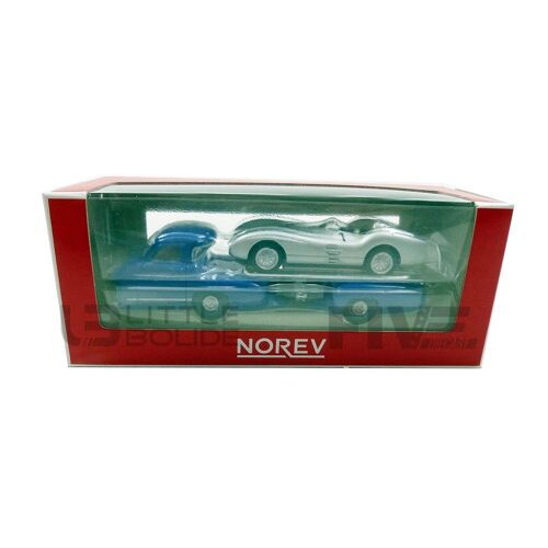 Norev 1/64 - Mercedes-Benz Renntransporter + W196 - 1954 311000-Norev