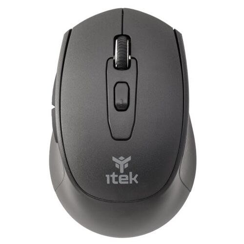 itek CLK W24B souris Universel Ambidextre RF sans fil + Bluetooth Optique 1600 DPI