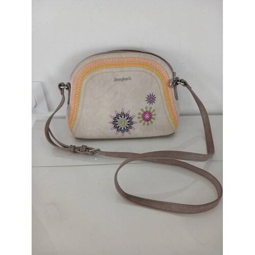 Sac Bandoulière Desigual - Broderies Mandalas - Très bon état