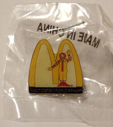 Pin'S Mc Donald'S - Walt Disney World Resort : Ronald - Signé Group Ii Inc (Usa)