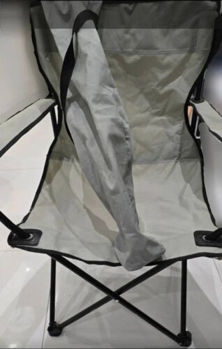 #Chaise De Camping Pliante Avec Porte-Gobelet