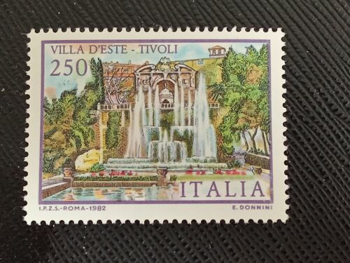 Timbre Italie Y T 1545 Villa D'Este Tivoli 1982 (090410 )