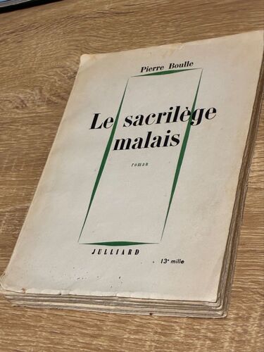 Livre Le Sacrilège Malais