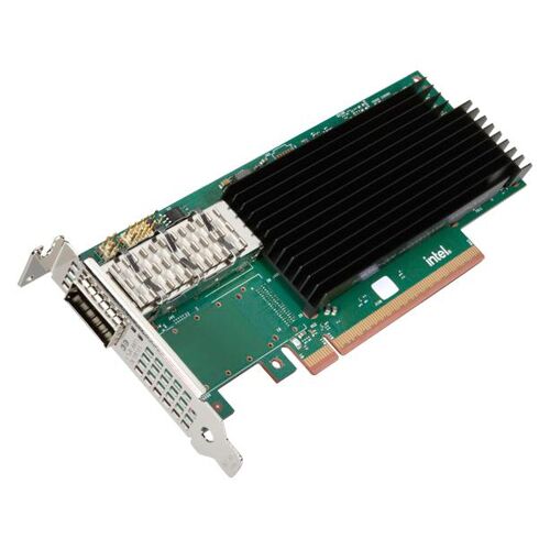 Intel Ethernet Network Adapter E835-CCQDA1 - Adaptateur réseau - PCIe 4.0 x16 / PCIe 5.0 x8 - 200 Gigabit QSFP28 x 1 - multi-pack - 5 unités