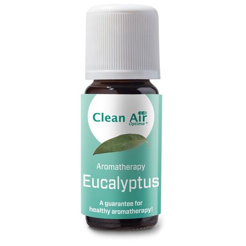 Clean Air Optima Huile Essentielle Eucalyptus 10 Ml - 100% Pure Et Naturelle Pour Humidificateurs, Diffuseurs D'arômes Et Laveurs D'air 