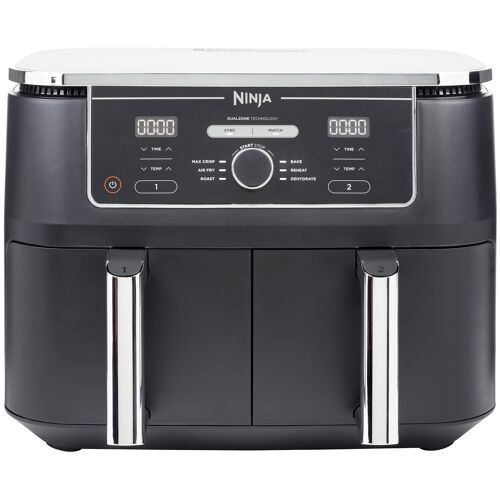 Ninja AF400EU friteuse Double 9,5 L Autonome 2470 W Friteuse d'air chaud Noir