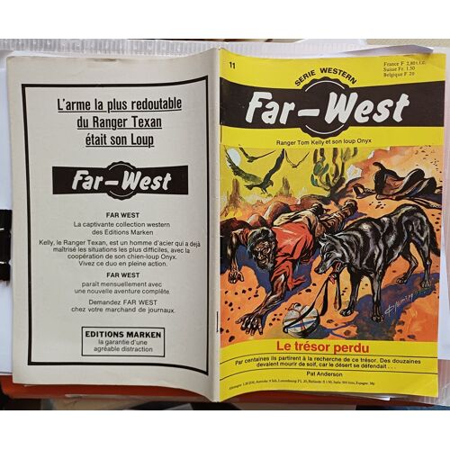 Western Far West # 11 Western Wolf Marken Le Tresor Perdu Allemagne