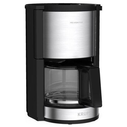 KRUPS Cafetière filtre, Verseuse verre, 10/15 tasses, Arrêt automatique KM321010