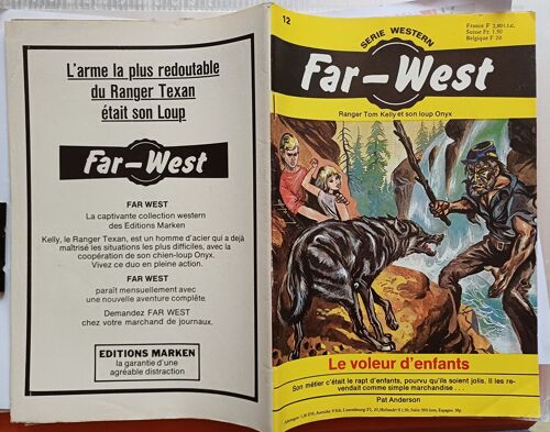 Western Far West # 12 Western Wolf Marken Le Voleur D Enfants Allemagne