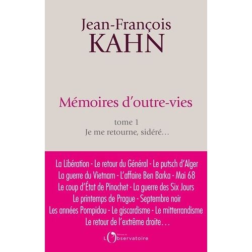 Mémoires D'outre-Vies - Tome 1, Je Me Retourne, Sidéré