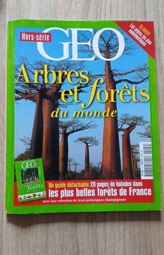 Magazine Geo, Arbre Et Forêts Du Monde , Hors Série