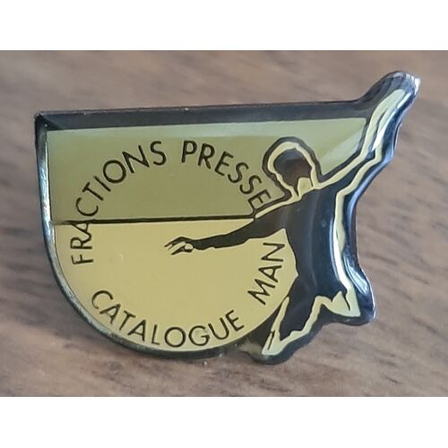 Pin's Fractions Presse Catalogue Man