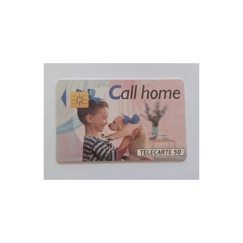 Carte Téléphonique Télécarte Call Home Puce 50 Unités So3 07/92