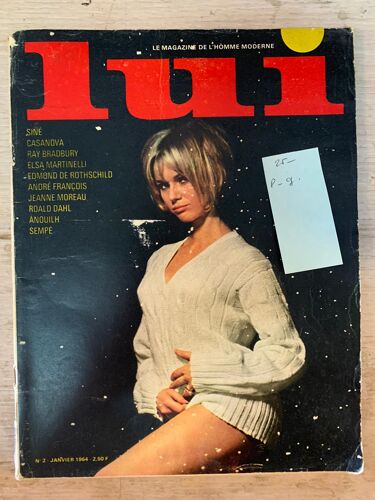 Lui / Le Magazine De L'Homme Moderne / Numero 2 / Janvier 1964