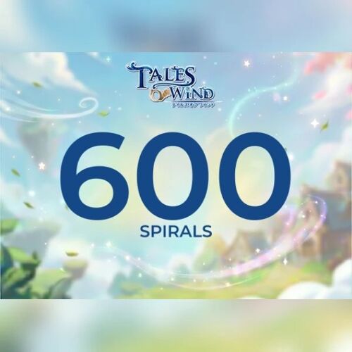 Tales of Wind - 600 Spirals Direct Top-Up - GLOBAL