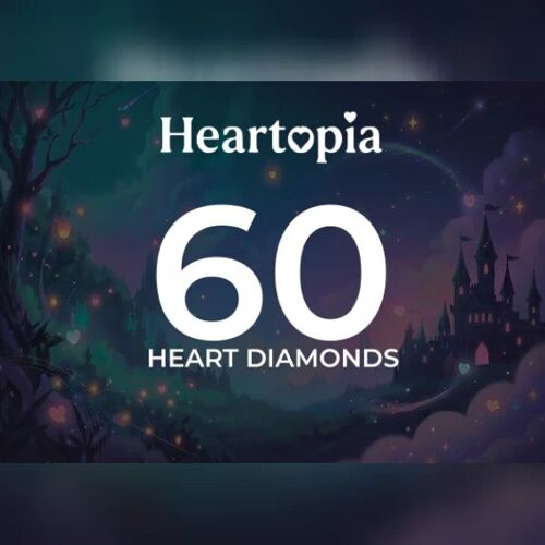 Heartopia - 60 Heart Diamonds Direct Top-Up - GLOBAL