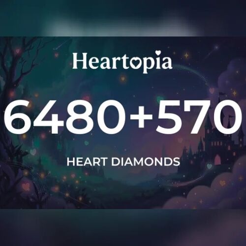 Heartopia - 6480+570 Heart Diamonds Direct Top-Up - GLOBAL