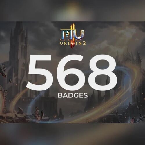 MU Origin 2 - 568 Badges Direct Top-Up - GLOBAL