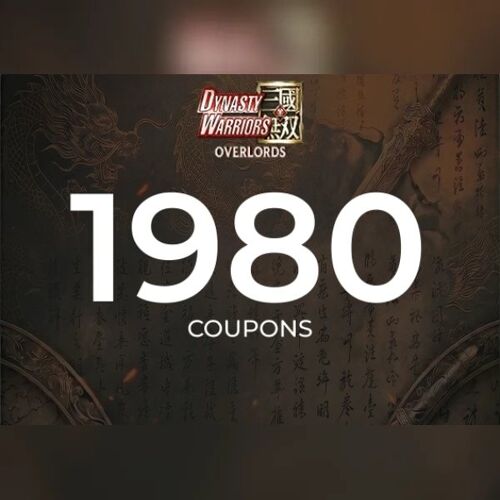 Dynasty Warriors: Overlords - 1980 Coupons Direct Top-Up - GLOBAL