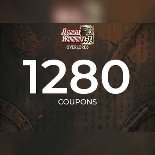 Dynasty Warriors: Overlords - 1280 Coupons Direct Top-Up - GLOBAL