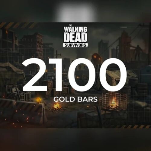 The Walking Dead: Survivors - 2100 Gold Bar Direct Top-Up - GLOBAL