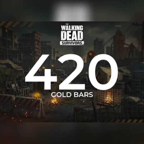 The Walking Dead: Survivors - 420 Gold Bar Direct Top-Up - GLOBAL