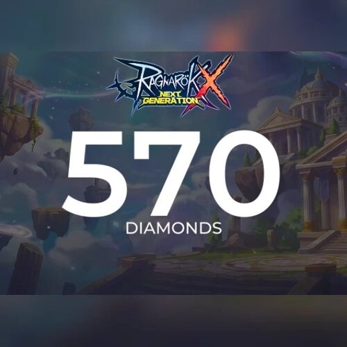 Ragnarok X: Next Generation - 570 Diamonds Direct Top-Up - GLOBAL