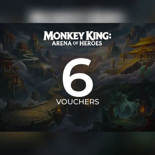 Monkey King: Arena of Heroes - 6 Voucher Direct Top-Up - GLOBAL