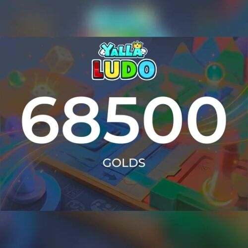 Yalla Ludo - 68,500 Gold (INT) Direct Top-Up - GLOBAL