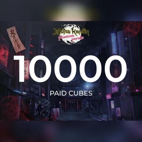 Jujutsu Kaisen Phantom Parade - 10000 Paid Cube G Direct Top-Up - GLOBAL