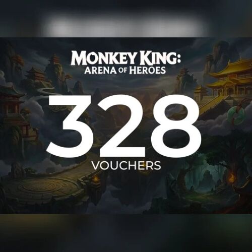 Monkey King: Arena of Heroes - 328 Voucher Direct Top-Up - GLOBAL