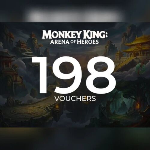 Monkey King: Arena of Heroes - 198 Voucher Direct Top-Up - GLOBAL