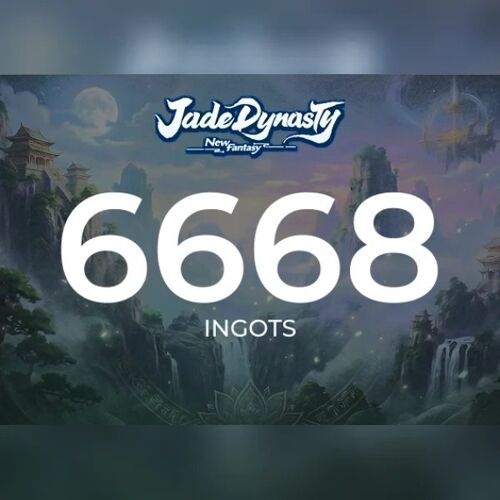 Jade Dynasty: New Fantasy - 6668 Ingots Direct Top-Up - GLOBAL