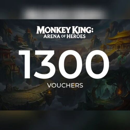 Monkey King: Arena of Heroes - 1300 Voucher Direct Top-Up - GLOBAL