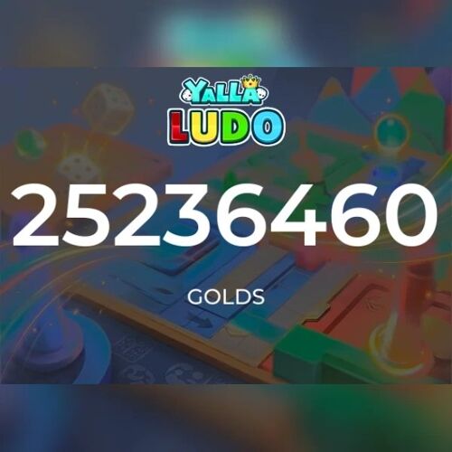 Yalla Ludo - 25,236,460 Gold (INT) Direct Top-Up - GLOBAL