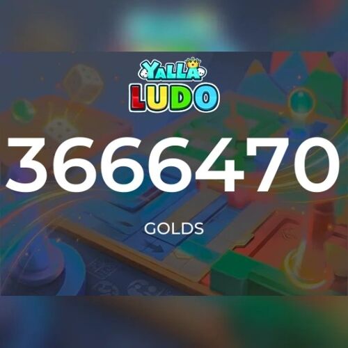 Yalla Ludo - 3,666,470 Gold (INT) Direct Top-Up - GLOBAL