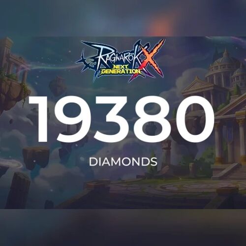 Ragnarok X: Next Generation - 19380 Diamonds Direct Top-Up - GLOBAL