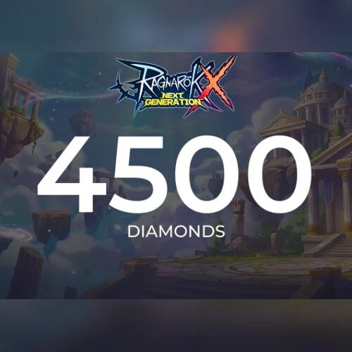 Ragnarok X: Next Generation - 4500 Diamonds Direct Top-Up - GLOBAL